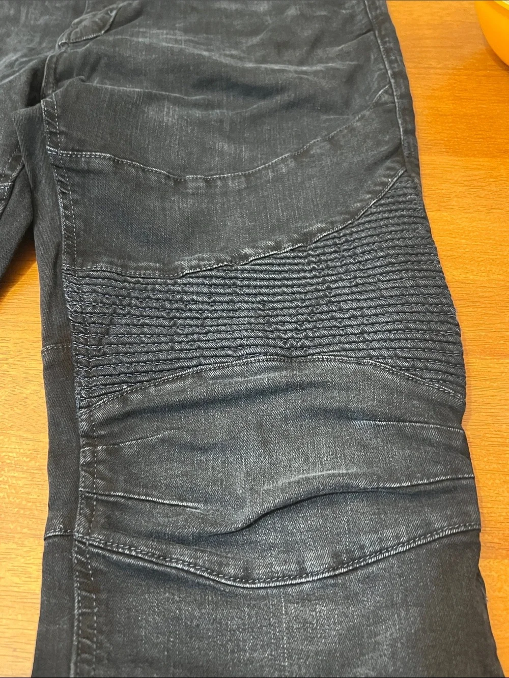 True Religion ROCCO Men’s Black Denim Jeans Size 36X34
